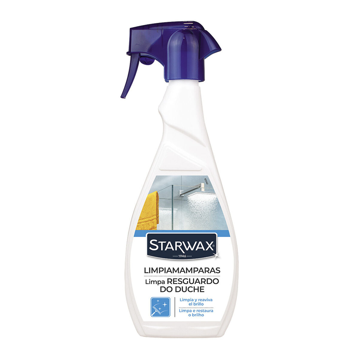 Glass Cleaner with Atomiser Starwax 500 ml shower screens-0