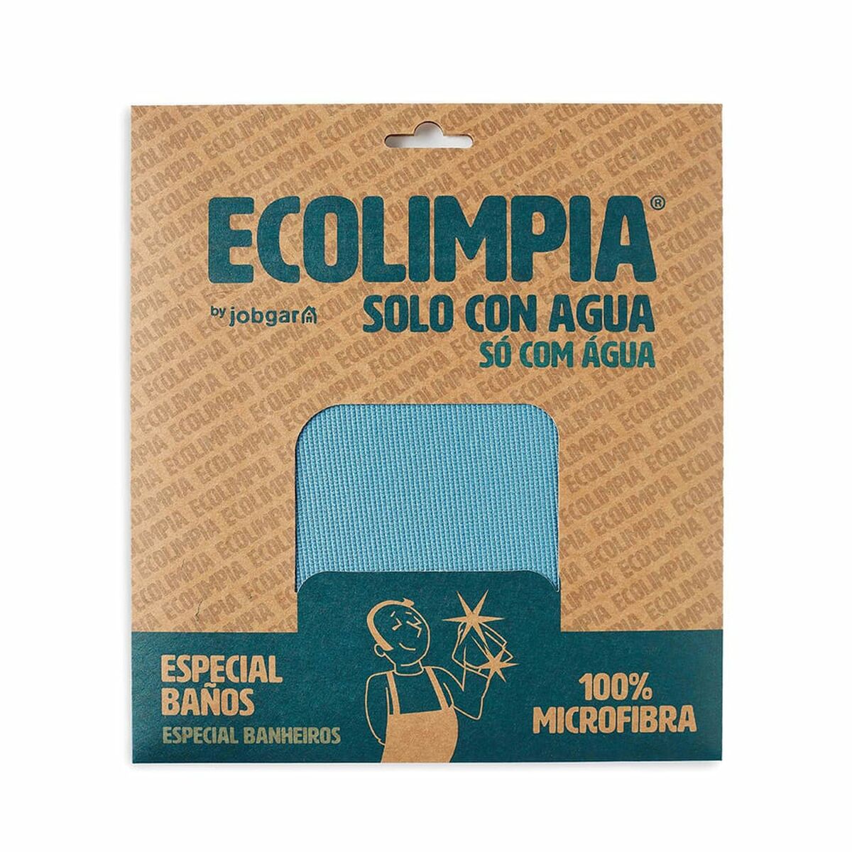 Chiffon de nettoyage Ecolimpia Bleu