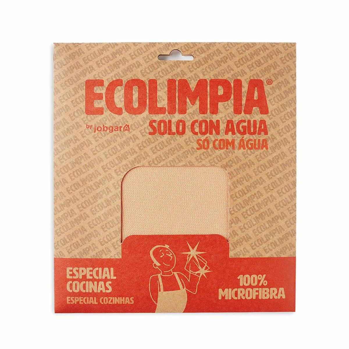 Chiffon de Nettoyage Ecolimpia Orange